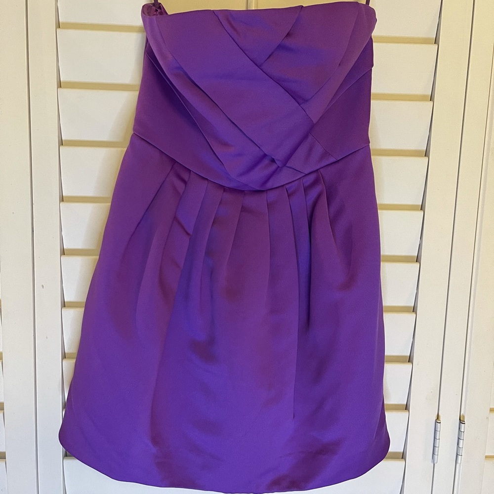 Armani Exchange Strapless Mini Dress